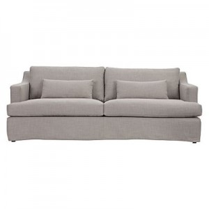 Within The Pages | DesignLibrary.com.au - Zanui Newport Stone 2 seat sofa