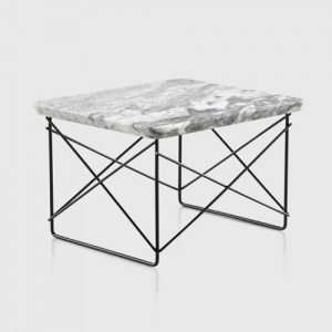 Living Edge - Eames wire based table with marble top - Belle June July - Interior Design Magazines | designlibrary.com.au