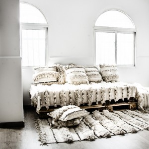 Zoco Home - Ethnic Scandinavian Decor - Handira Wedding Blanket | designlibrary.com.au